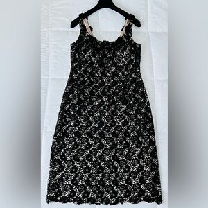 JS Boutique Lace Beaded Cocktail Dress Size 12